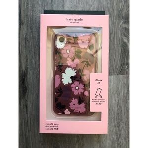 Kate Spade Pink Floral Comold iPhone XR Phone Case